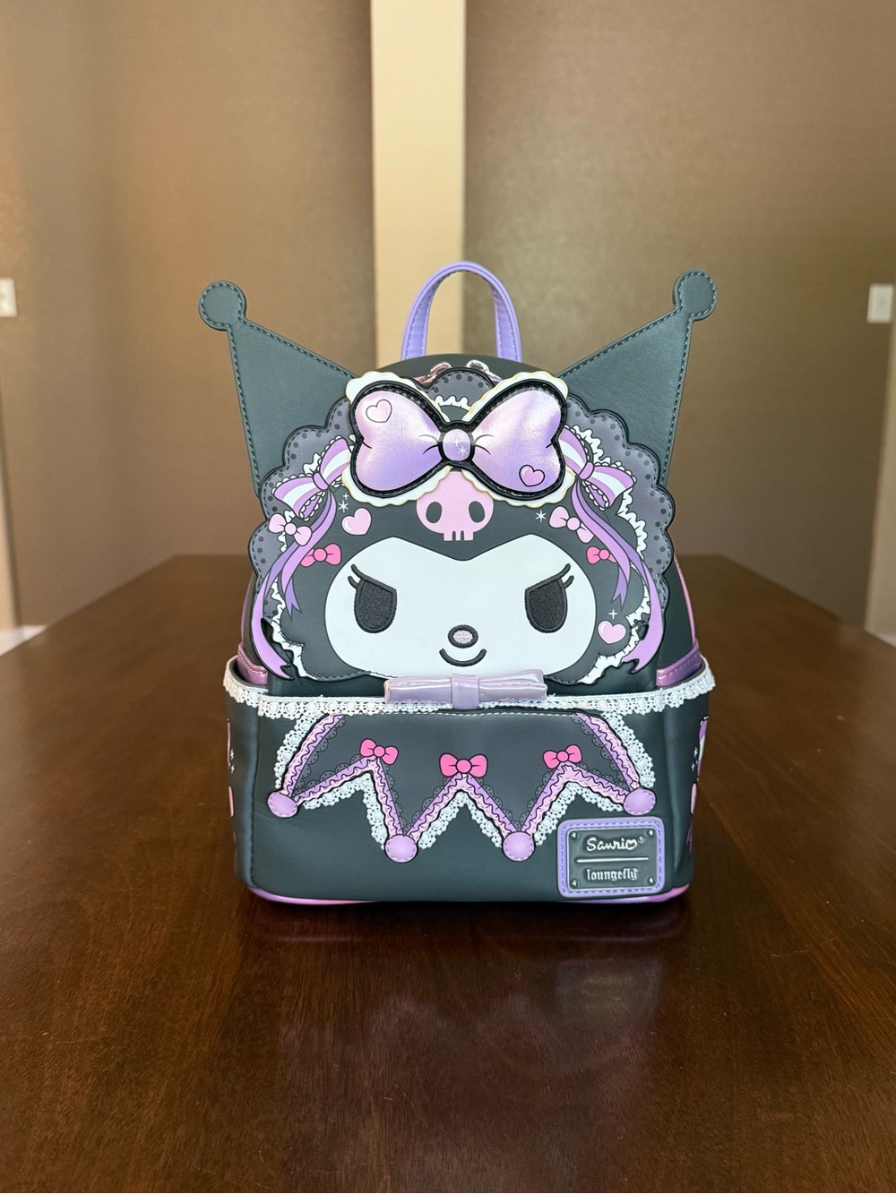 Loungefly Sanrio Kuromi Lolita Mini Backpack Books-A-Million Exclusive